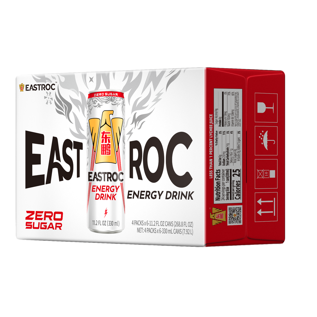 Eastroc Energy – White Edition | 24-Pack