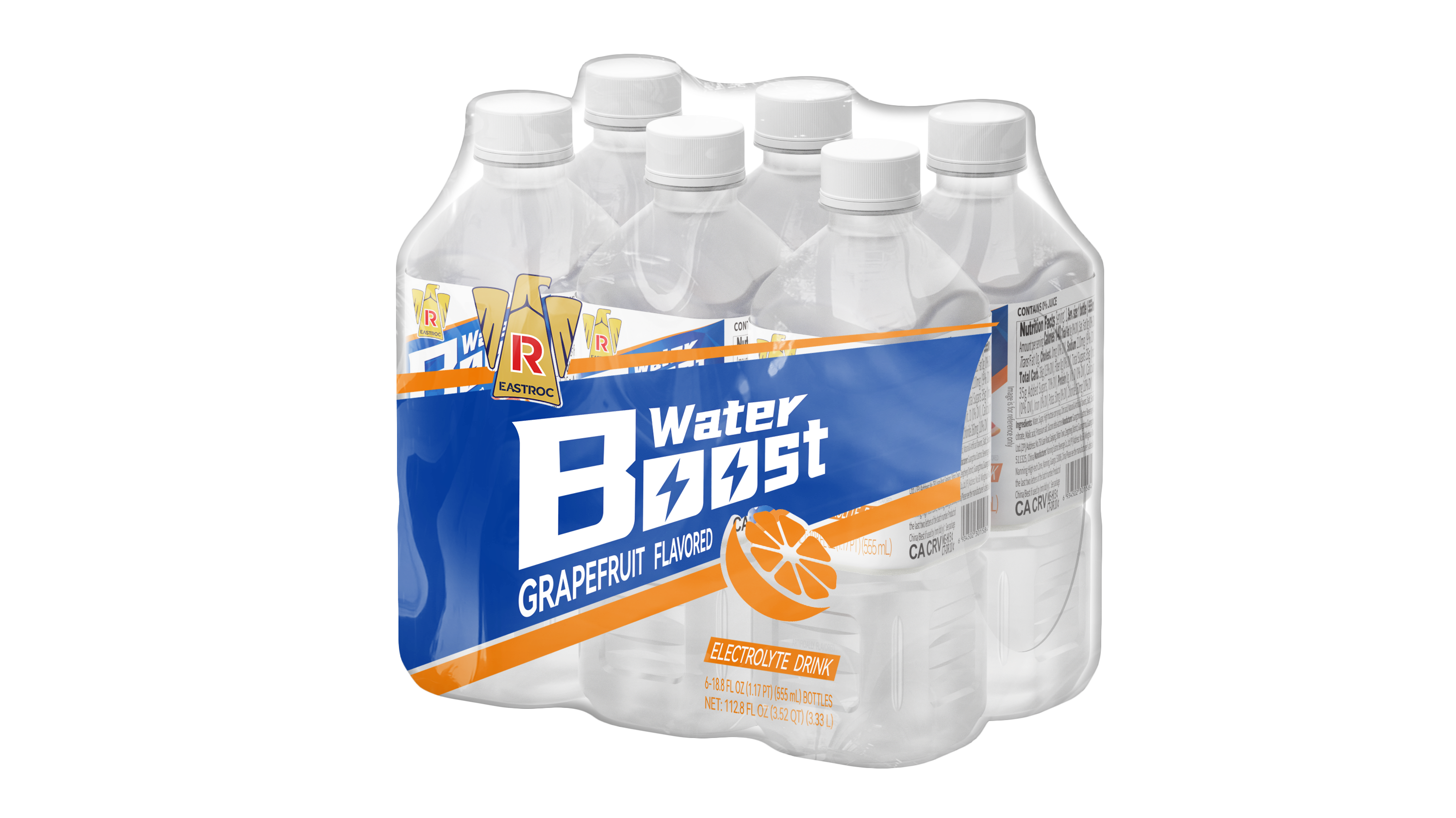 Water Boost - Grapefruit - 6-Pack