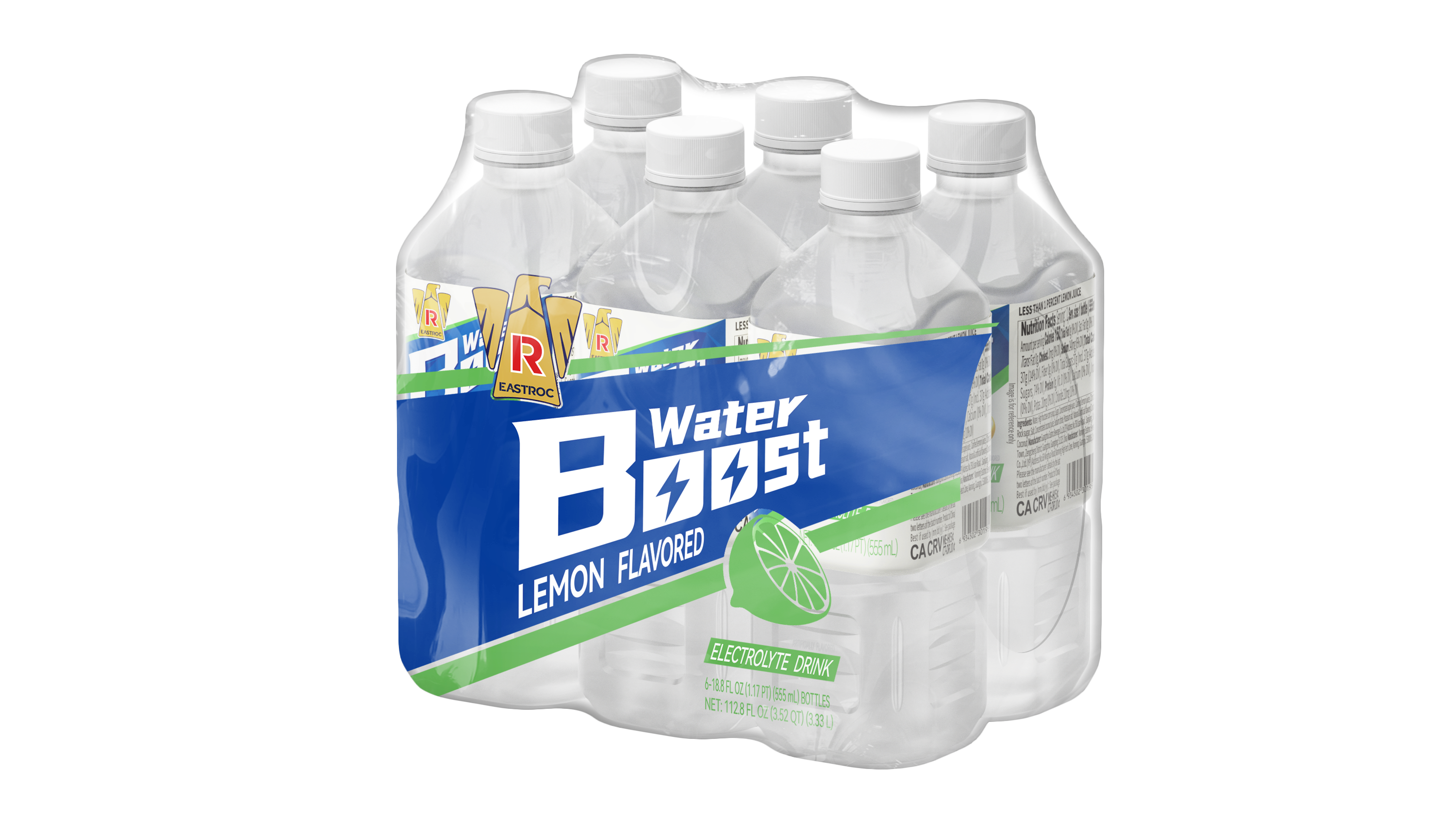 Water Boost - Lemon Lime - 6-Pack